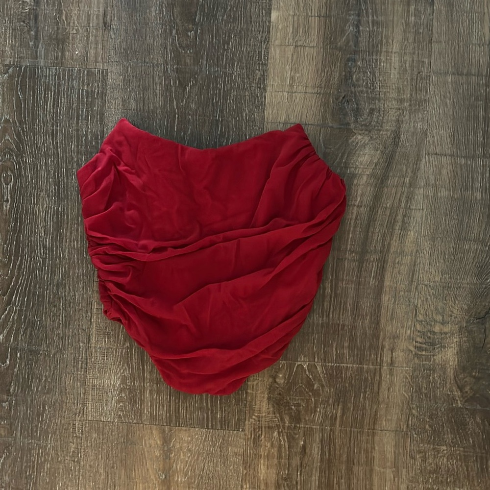Red corset